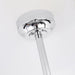 52 Inch Oregon DC Motor Modern Downrod Ceiling Fan with LED Light - Sweatfully