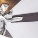 52 Inch Oregon DC Motor Modern Downrod Ceiling Fan with LED Light - Sweatfully
