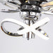 52 Inch Oregon DC Motor Modern Downrod Ceiling Fan with LED Light - Sweatfully