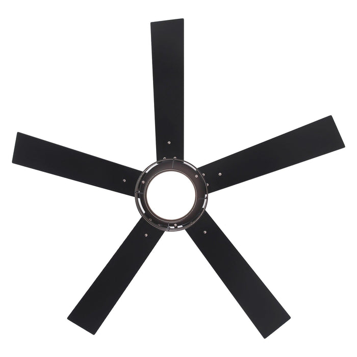 52 Inch Bernice DC Motor Industrial Downrod Ceiling Fan with LED Light and Remote Control - Sweatfully