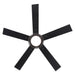 52 Inch Bernice DC Motor Industrial Downrod Ceiling Fan with LED Light and Remote Control - Sweatfully