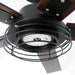 52 Inch Bernice DC Motor Industrial Downrod Ceiling Fan with LED Light and Remote Control - Sweatfully
