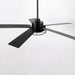 52 Inch Bernice DC Motor Industrial Downrod Ceiling Fan with LED Light and Remote Control - Sweatfully