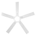 52 Inch Bernice DC Motor Industrial Downrod Ceiling Fan with LED Light and Remote Control - Sweatfully