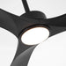 60 Inch Alexi DC Motor Modern Downrod Ceiling Fan with LED Light - Sweatfully