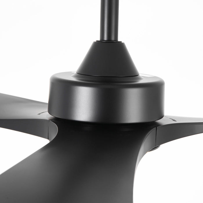 60 Inch Alexi DC Motor Modern Downrod Ceiling Fan with LED Light - Sweatfully