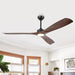 60 Inch Alexi DC Motor Modern Downrod Ceiling Fan with LED Light - Sweatfully