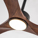 60 Inch Alexi DC Motor Modern Downrod Ceiling Fan with LED Light - Sweatfully