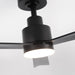 52 Inch Dinah Modern Downrod Mount Ceiling Fan with Remote Control and LED Light - Sweatfully