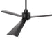52 Inch Dinah Modern Downrod Mount Ceiling Fan with Remote Control and LED Light - Sweatfully