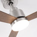 52 Inch Dinah Modern Downrod Mount Ceiling Fan with Remote Control and LED Light - Sweatfully
