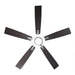 52 Inch Arlen Double-sided Blades Downrod Mount LED Ceiling Fan with Remote Control - Sweatfully