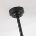 52 Inch Levi Double-sided Blades Downrod Mount LED Ceiling Fan with Remote Control - Sweatfully