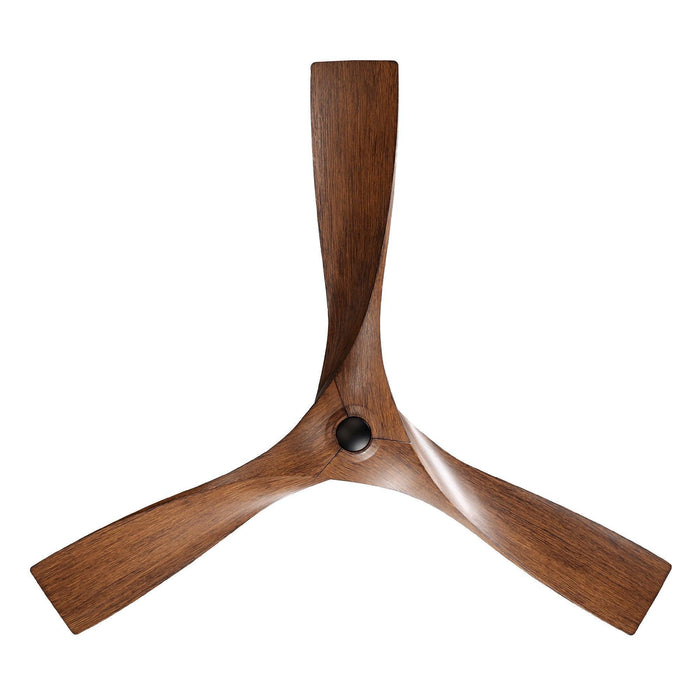 52" Wesley Industrial DC Motor Downrod Mount Reversible Ceiling Fan with Remote Control - Sweatfully