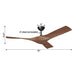 52" Wesley Industrial DC Motor Downrod Mount Reversible Ceiling Fan with Remote Control - Sweatfully
