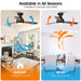 48" Beckette Farmhouse Flush Mount Reversible Ceiling Fan with Lighting and Remote Control - Sweatfully