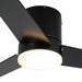 48" Flush Mount Ceiling Fan 3 Blades with LED Lighting and Remote Control - Sweatfully