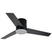 48" Flush Mount Ceiling Fan 3 Blades with LED Lighting and Remote Control - Sweatfully
