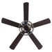 52" Dicken Modern Downrod Mount Reversible Crystal Ceiling Fan with Lighting and Remote Control - Sweatfully