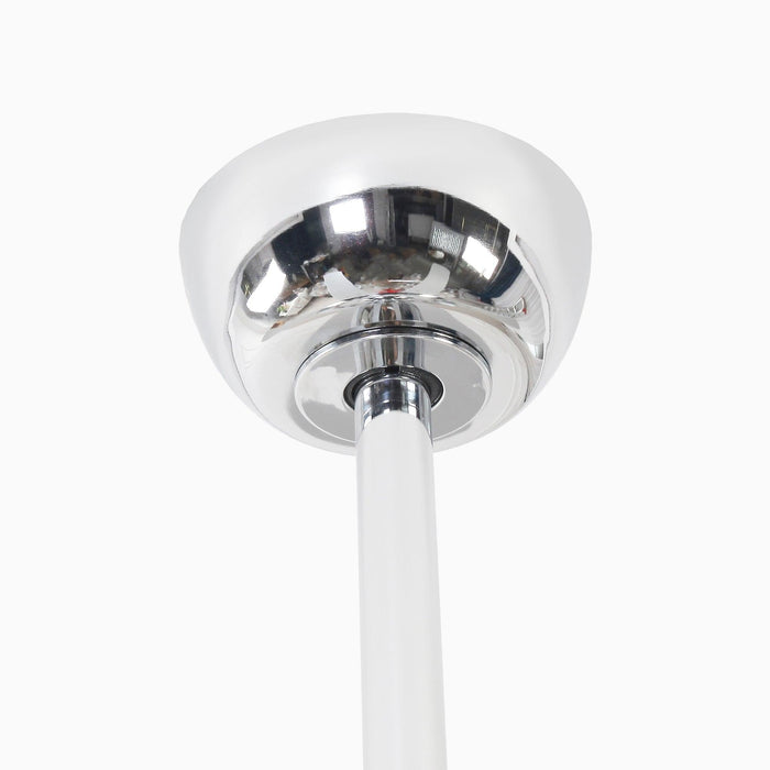 52" Dicken Modern Downrod Mount Reversible Crystal Ceiling Fan with Lighting and Remote Control - Sweatfully