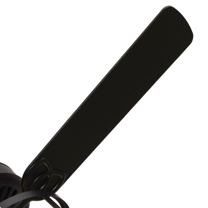 52" Urbana Downrod Mount Reversible Industrial Ceiling Fan with Lighting and Pull Chain - Sweatfully