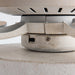 48" New Delhi Farmhouse Flush Mount Reversible Ceiling Fan with Lighting and Remote Control - Sweatfully