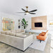 52" Punjab Smart Fan with LED Light - Sweatfully
