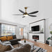 52" Punjab Smart Fan with LED Light - Sweatfully