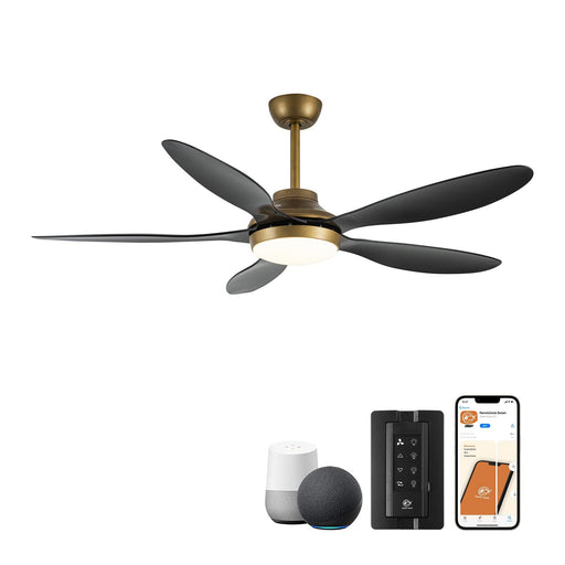 52" Punjab Smart Fan with LED Light - Sweatfully