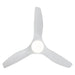 52" Vaczon 3 Blades Ceiling Fan with LED Light and Remote Control - Sweatfully