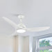 52" Vaczon 3 Blades Ceiling Fan with LED Light and Remote Control - Sweatfully