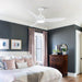 52" Vaczon 3 Blades Ceiling Fan with LED Light and Remote Control - Sweatfully