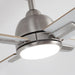 48" Linden DC Motor Downrod Mount Reversible Ceiling Fan with Lighting and Remote Control - Sweatfully