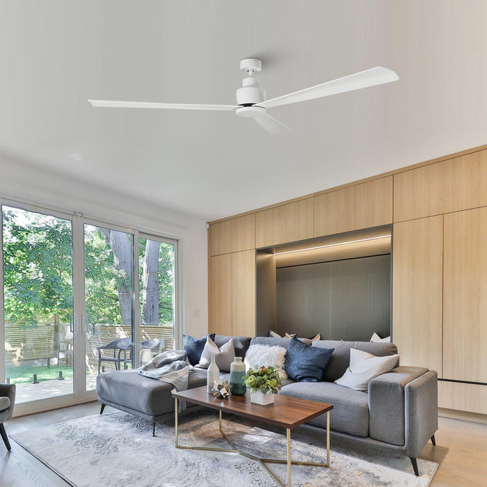 52" Zelda Industrial Ceiling Fan with Remote Control - Sweatfully