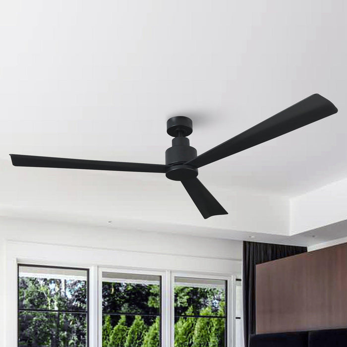 52" Zelda Industrial Ceiling Fan with Remote Control - Sweatfully
