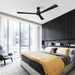 52" Zelda Industrial Ceiling Fan with Remote Control - Sweatfully