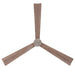 52 Inch Esther 3-Blades Modern Downrod Mount Ceiling Fan with Remote Control - Sweatfully