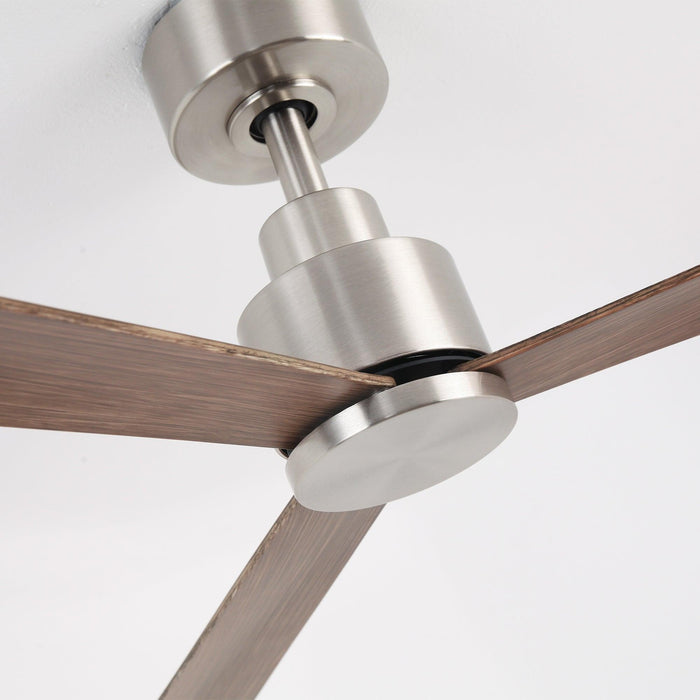 52 Inch Esther 3-Blades Modern Downrod Mount Ceiling Fan with Remote Control - Sweatfully