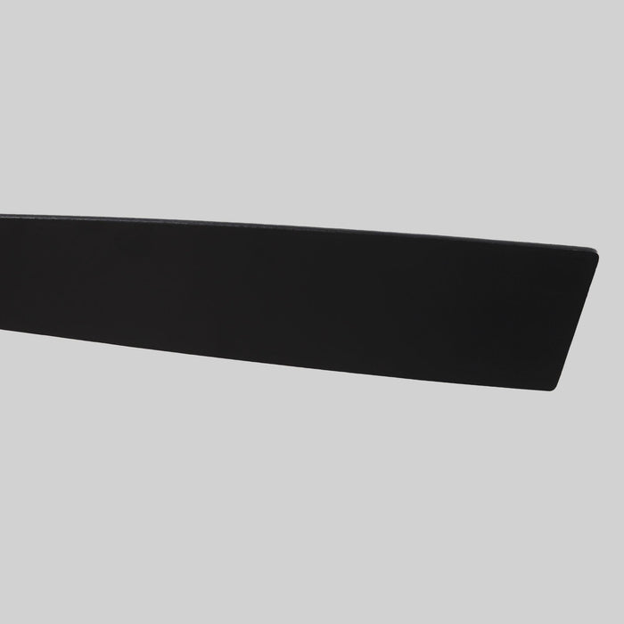 52" 5 Blades Black Ceiling Fan with Lighting - Sweatfully