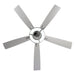 52" Vendome Industrial DC Motor Downrod Mount Reversible Ceiling Fan with Lighting and Remote Control - Sweatfully