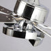 52" Vendome Industrial DC Motor Downrod Mount Reversible Ceiling Fan with Lighting and Remote Control - Sweatfully