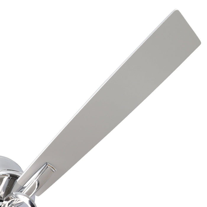 52" Zelda Modern DC Motor Downrod Mount Reversible Ceiling Fan with Lighting and Remote Control - Sweatfully