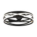20" Preen Industrial Flush Mount Reversible Ceiling Fan - Sweatfully