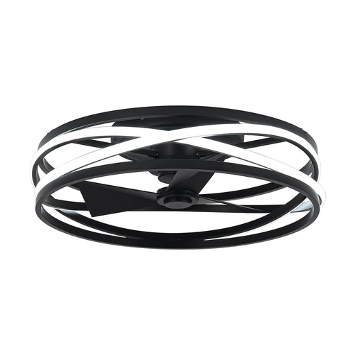 20" Preen Industrial Flush Mount Reversible Ceiling Fan - Sweatfully