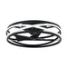 20" Preen Industrial Flush Mount Reversible Ceiling Fan - Sweatfully