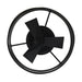 20" Preen Industrial Flush Mount Reversible Ceiling Fan - Sweatfully