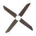 52" Ashby Industrial Satin Nickel DC Motor Ceiling Fan with LED Lighting and Remote Control - Sweatfully