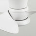31" Mazon Modern DC Motor Flush Mount Reversible Ceiling Fan with LED Lighting and Remote Control - Sweatfully
