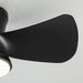 31" Mazon Modern DC Motor Flush Mount Reversible Ceiling Fan with LED Lighting and Remote Control - Sweatfully