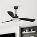 52" Bohemian Industrial DC Motor Downrod Mount Reversible Ceiling Fan with Lighting and Remote Control - Sweatfully